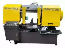 Станок ленточнопильный полуавтоматический REALREZ GB4038