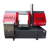Двухколонный ленточнопильный полуавтоматический станок REALREZ GB4260