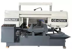 Полуавтоматический ленточнопильный станок REALREZ GB4250X