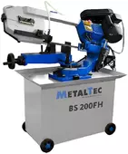 Ручной ленточнопильный станок по металлу MetalTec BS 200FH (220 В)