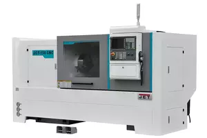 Токарный станок с ЧПУ JET JCT-16F CNC (Fanuc, ручн. патрон, 8-ти поз. рев. голова)