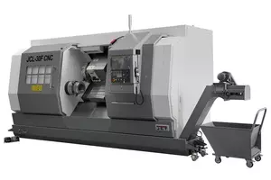 Токарный станок с ЧПУ JET JCL-30F CNC (Fanuc, гидр. патрон)