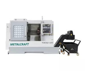 Горизонтальный токарный станок MetalCraft TCK56D-400 с&nbsp;ЧПУ KND