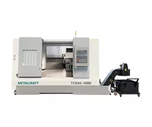 Горизонтальный токарный станок MetalCraft ТСК60-1000 с&nbsp;ЧПУ Fanuc