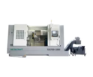 Горизонтальный токарный станок MetalCraft TCK70D-1000 с&nbsp;ЧПУ Fanuc