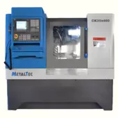 Токарный станок c ЧПУ с горизонтальной станиной MetalTec CK 35x400 Стандарт